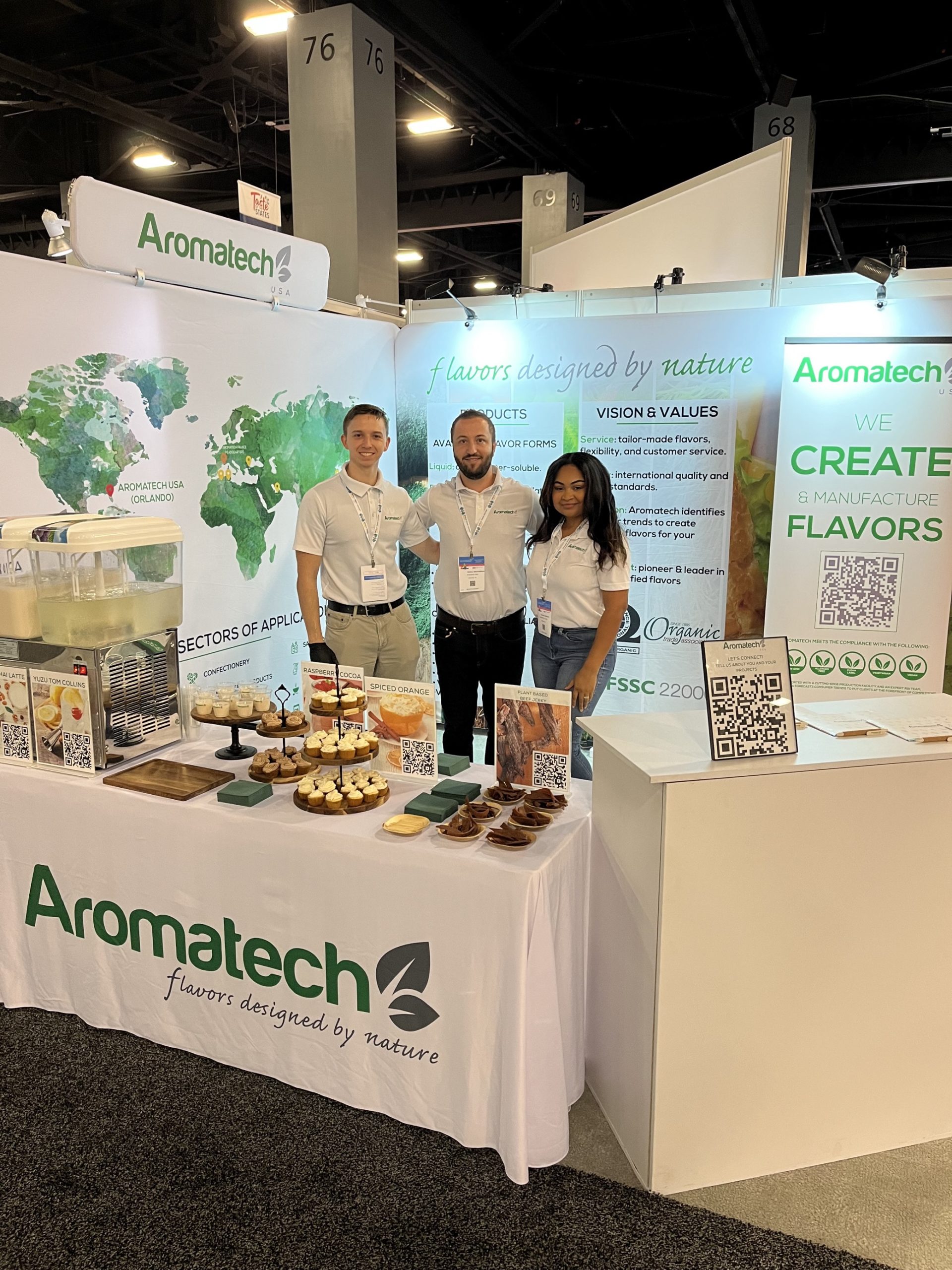 Aromatech USA Exhibits Americas Food and Beverage Show
