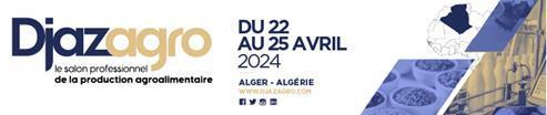 Création Visuel pour le post :مشاركة شركة اروماتيك الجزائر في معرض جازاجرو من 22 إلى 25 أبريل 2024