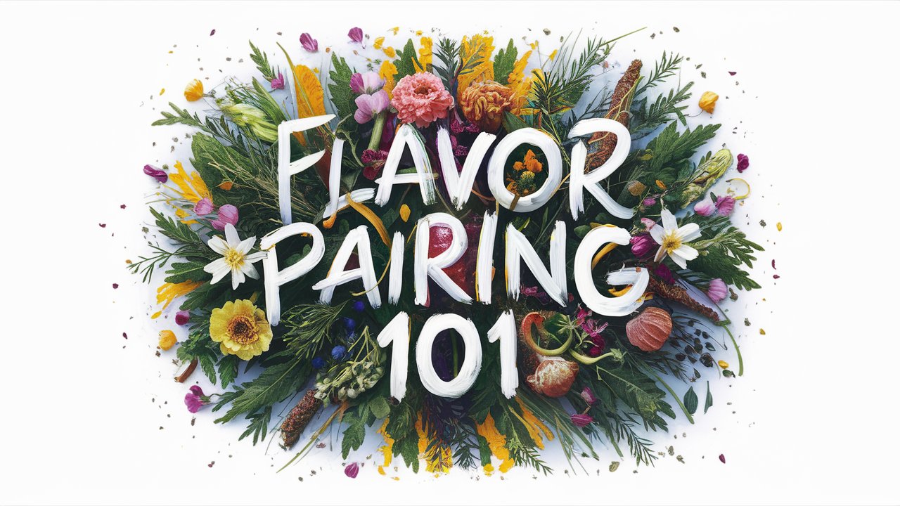 Création Visuel pour le post :Flavor Pairing 101: Unlocking Perfect Combinations