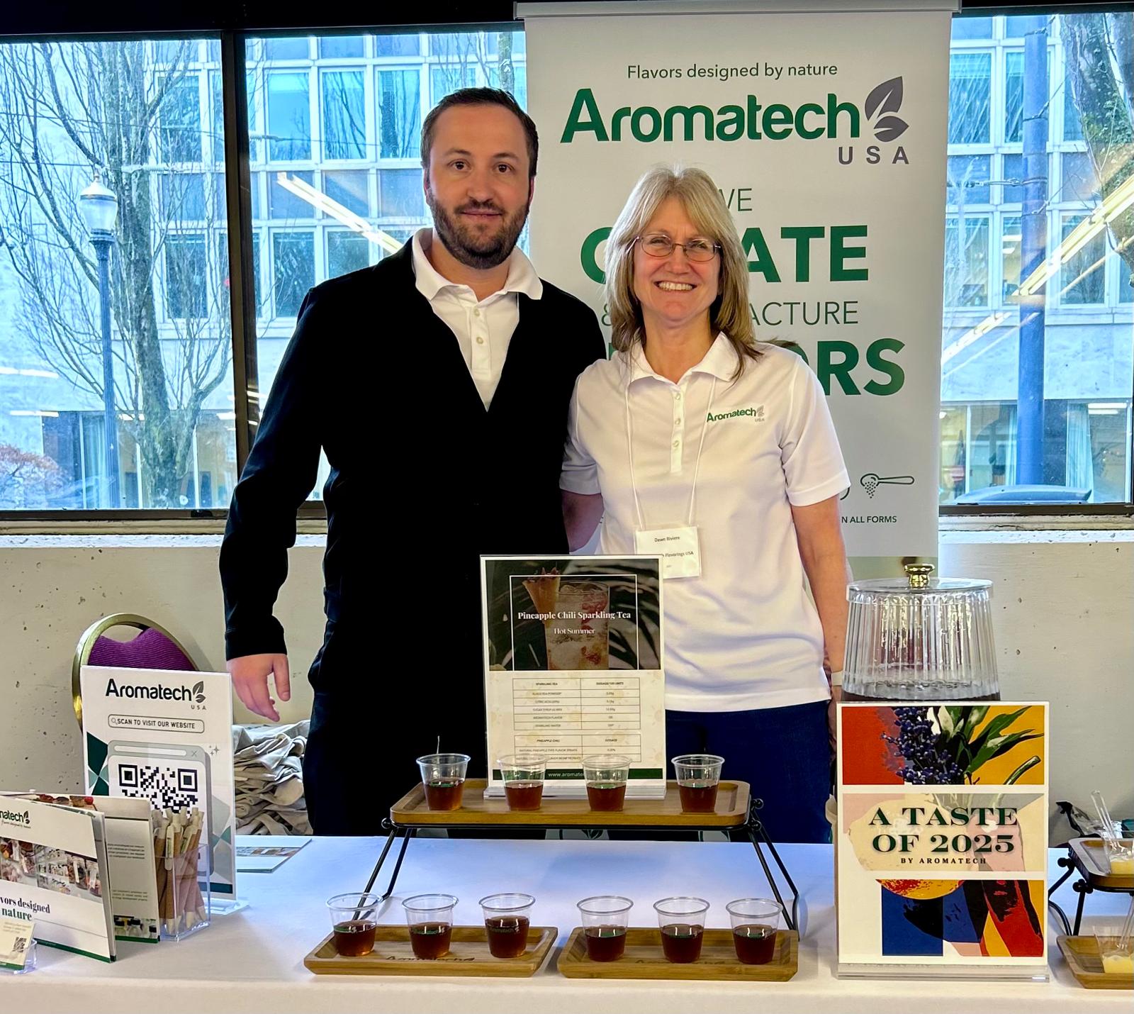 Création Visuel pour le post :Aromatech at IFT Oregon & Cascadia Sections