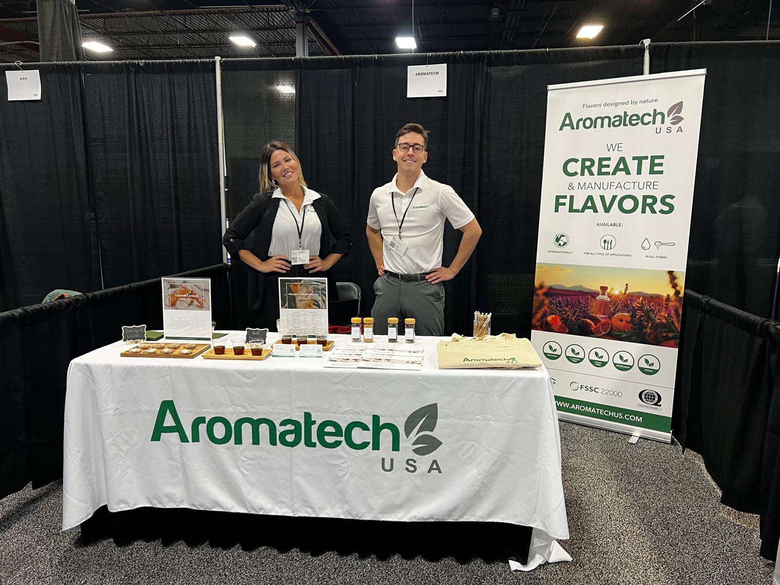 Création Visuel pour le post :Aromatech US IFT 2025 show recap – Thank You!