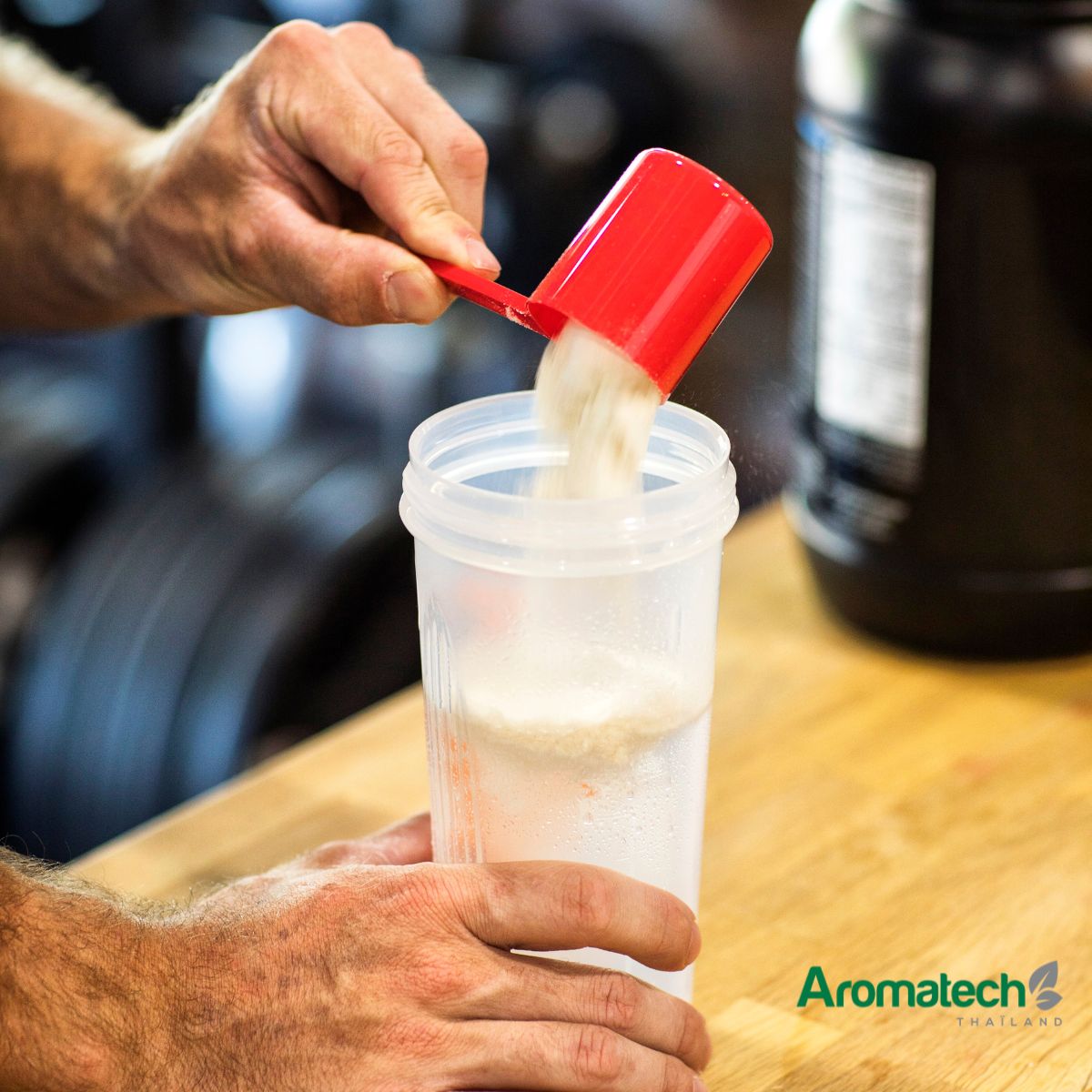 Création Visuel pour le post :🌏 Whey Protein Trend in Asia: Why It’s Growing Fast