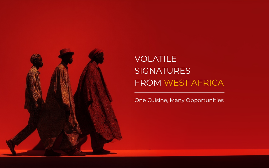 Création Visuel pour le post :West African Cuisine Trend: North America’s Flavor Discovery