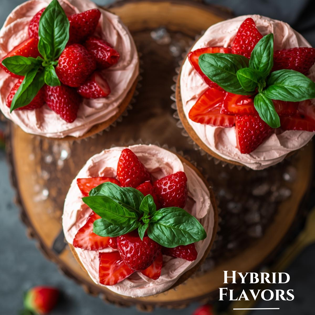 Création Visuel pour le post :Hybrid Flavors: innovation that awakes our taste buds
