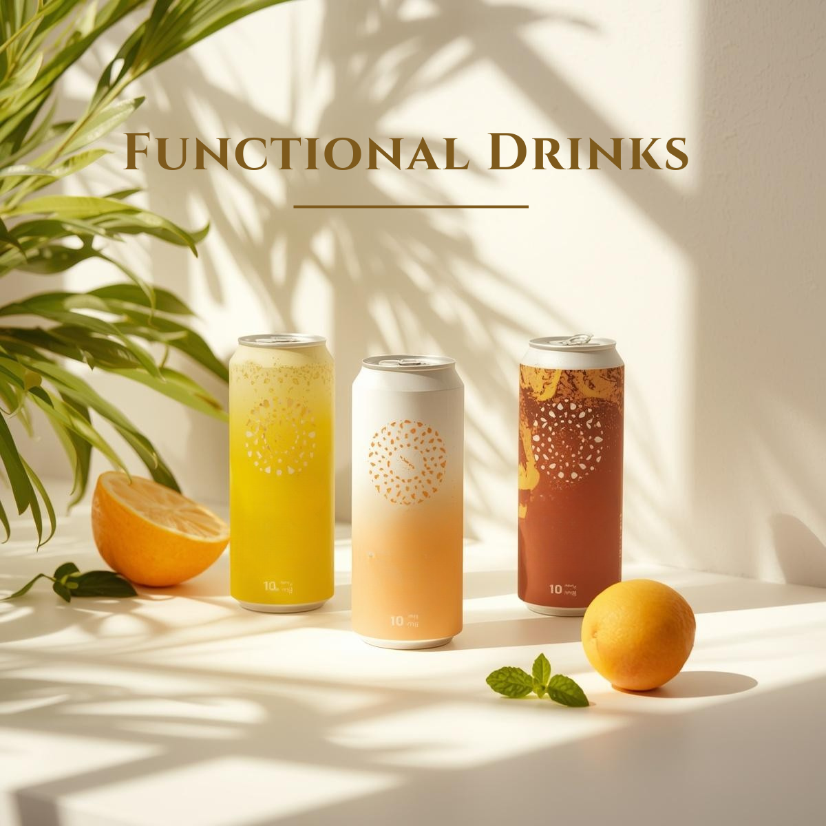 Création Visuel pour le post :Functional Drinks 2026: When Hydration Becomes a Driver of Wellbeing