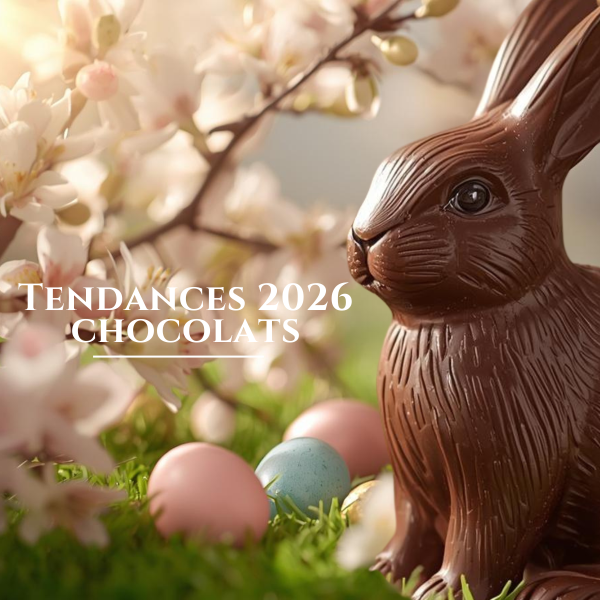 Création Visuel pour le post :Nouvelles saveurs, nouvelles valeurs : Le chocolat en 2026 se transforme !