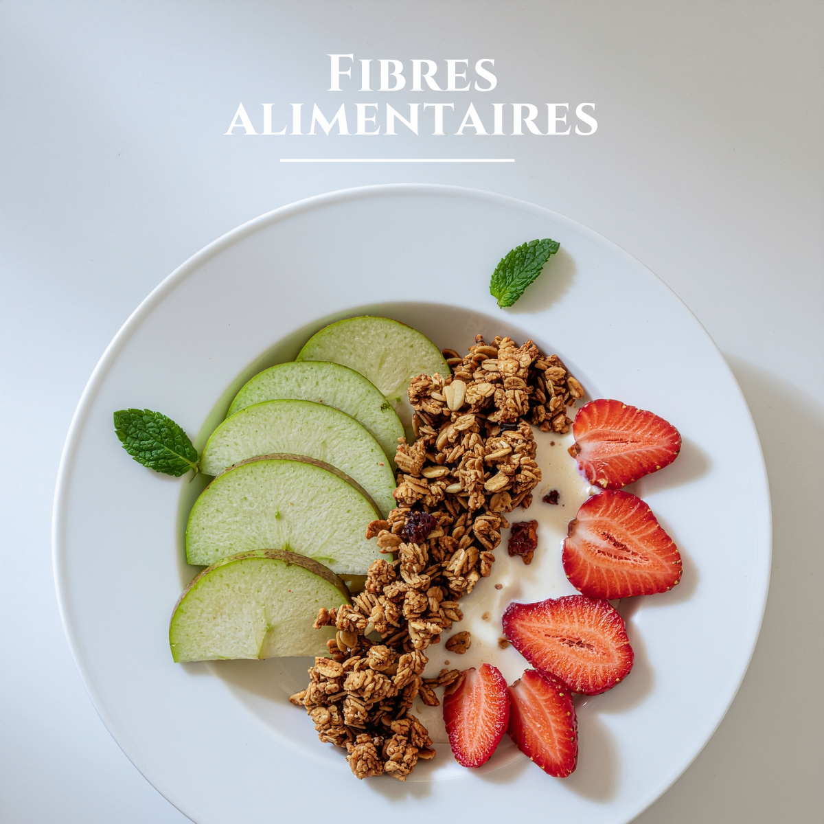 Création Visuel pour le post :Les fibres, nouvel ingrédient star de l’industrie alimentaire ?