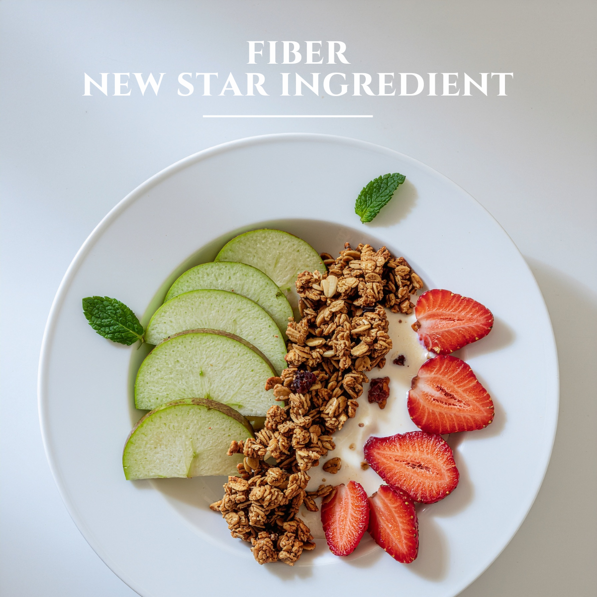 Création Visuel pour le post :Fiber: the food industry’s new star ingredient?